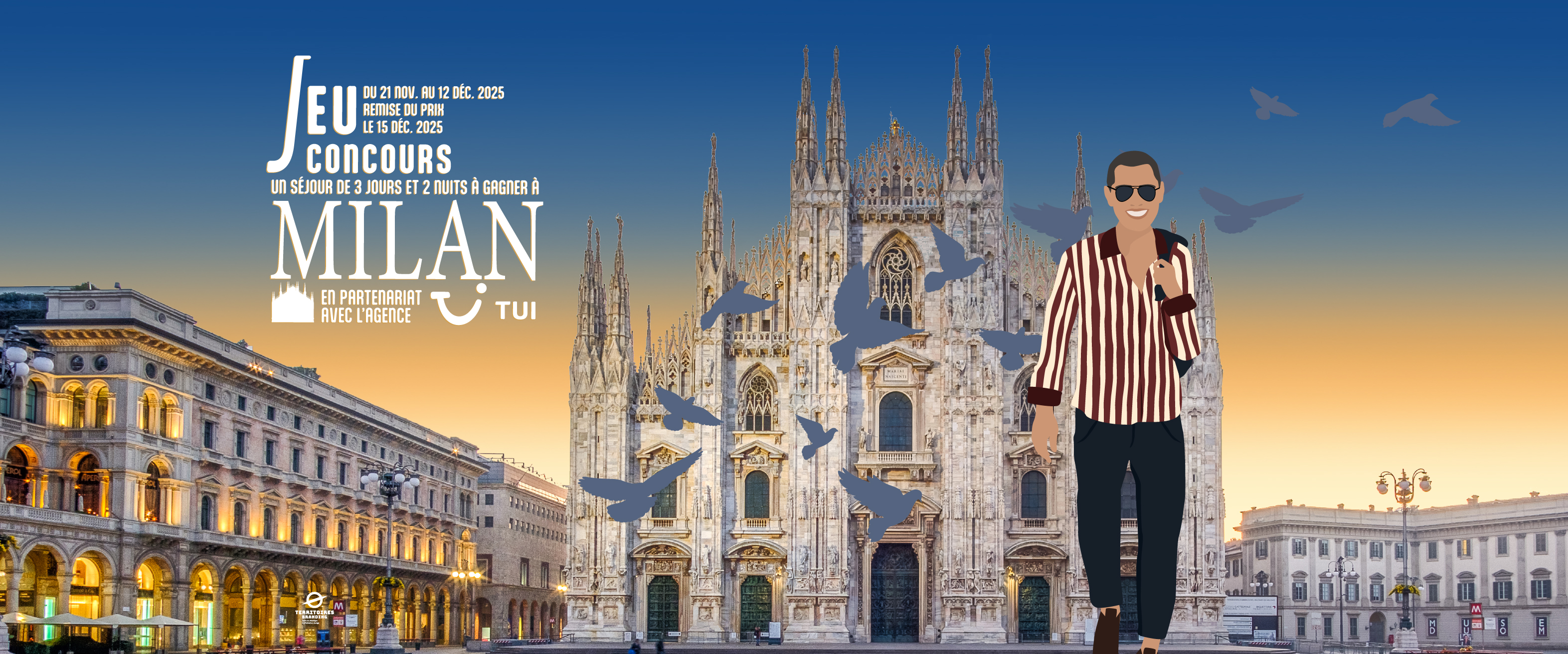 Tentez de gagner un séjour 5 étoiles à Milan !